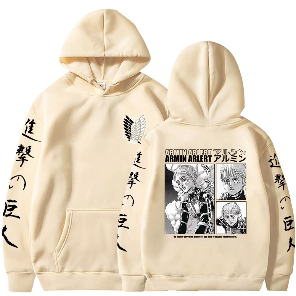 Hoodie Shingeki no Kyojin Armin Arlert Bataillon d'exploration