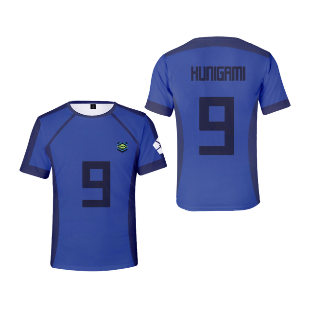 Cosplay Blue Lock tshirt jersey
