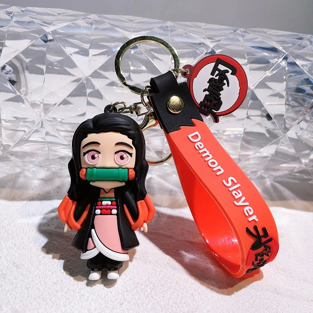 Demon Slayer Porte-clés figurine anime