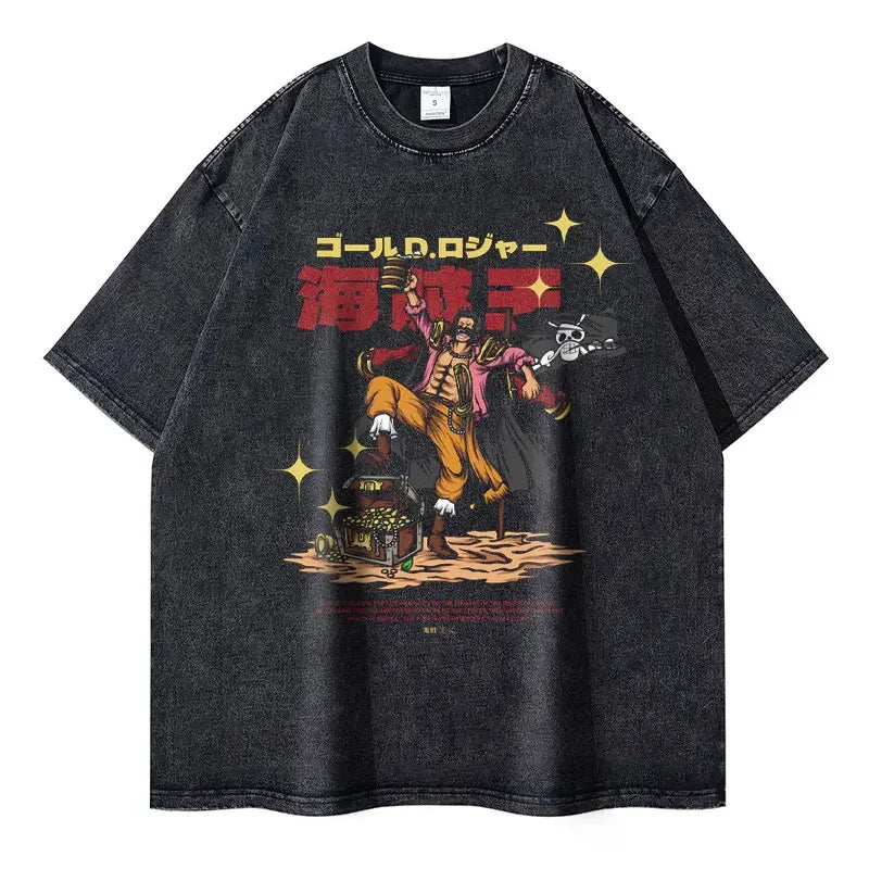 One Piece T-shirt Gol D. Roger