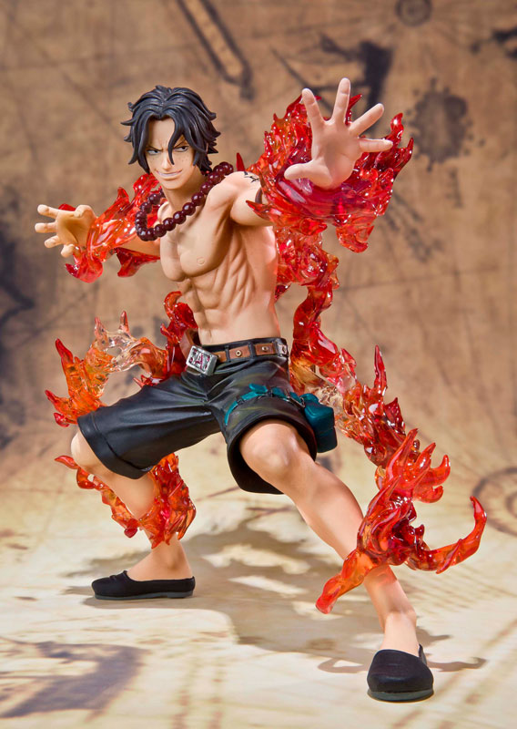 Figurine One Piece - Ace - Figuarts ZERO - Battle ver.