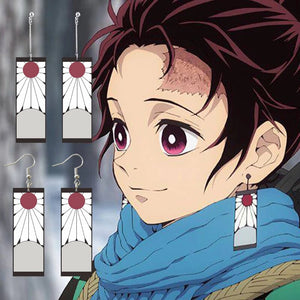 Boucles d'oreil Tanjiro