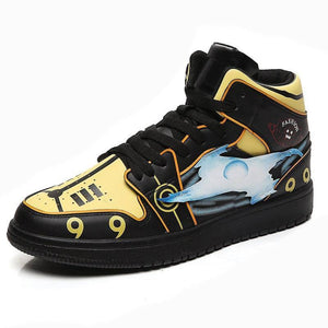Naruto Kurama High Black Sneakers