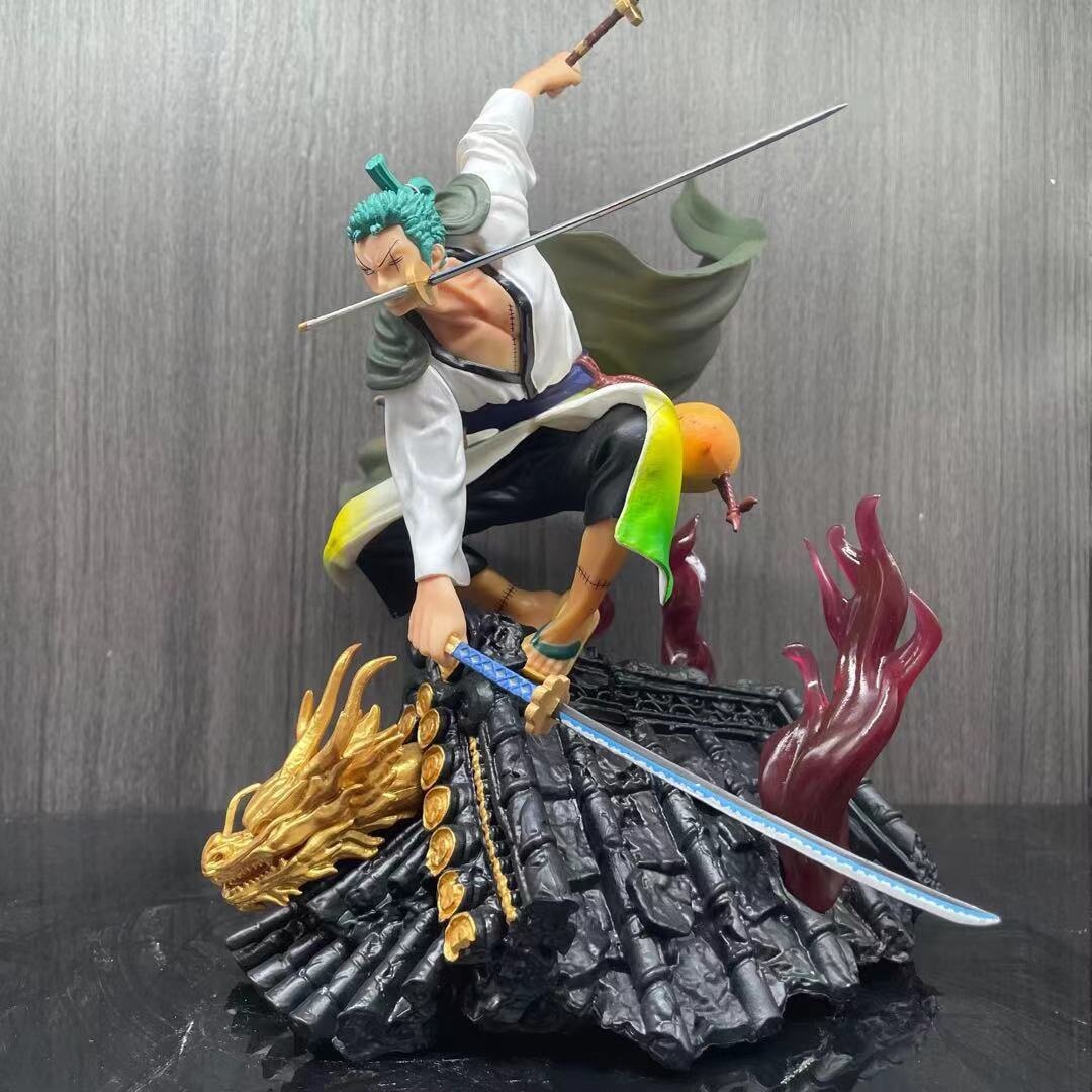 One Piece Figurine Roronoa Zoro Statue GK