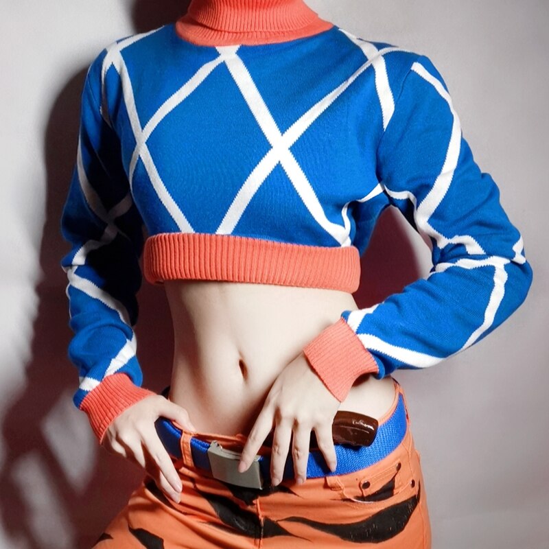 Jojo's Bizarre Adventure Cosplay Guido Mista Hoodie