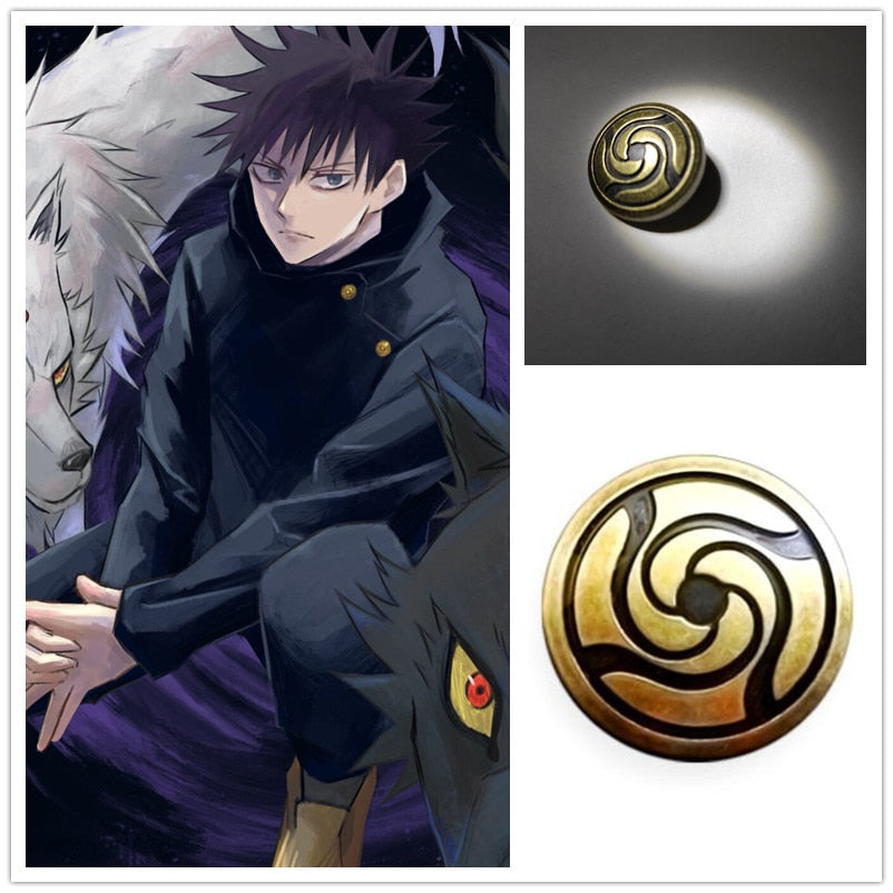 Bouton de cosplay Jujutsu Kaisen uniforme du lycée de Tokyo