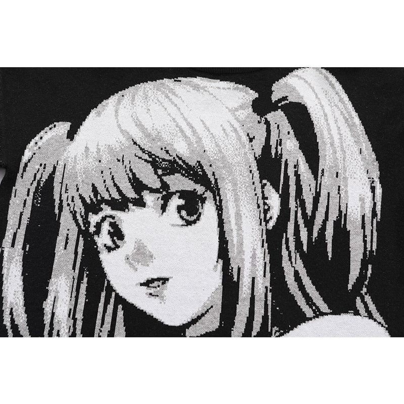 Death Note Misa Amane Printed Sweater