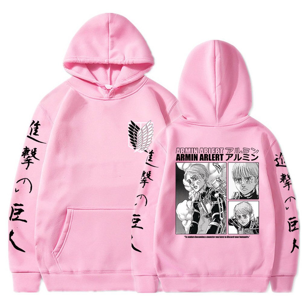 Hoodie Shingeki no Kyojin Armin Arlert Bataillon d'exploration