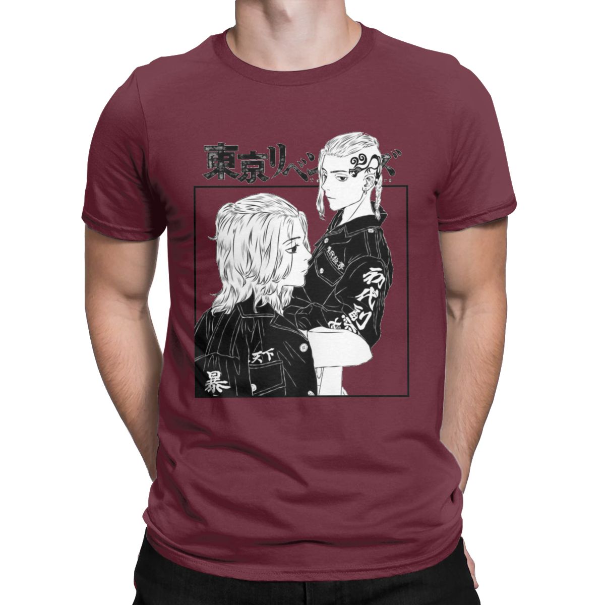 T-shirt Tokyo Revengers Sano Manjiro et Ryûgûji Ken