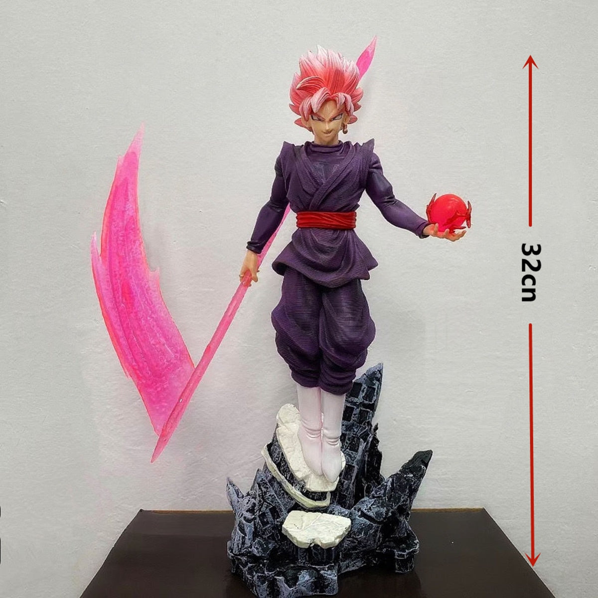 Dragon Ball Super- Generic Black Goku Super Saiyan Rosé Figure