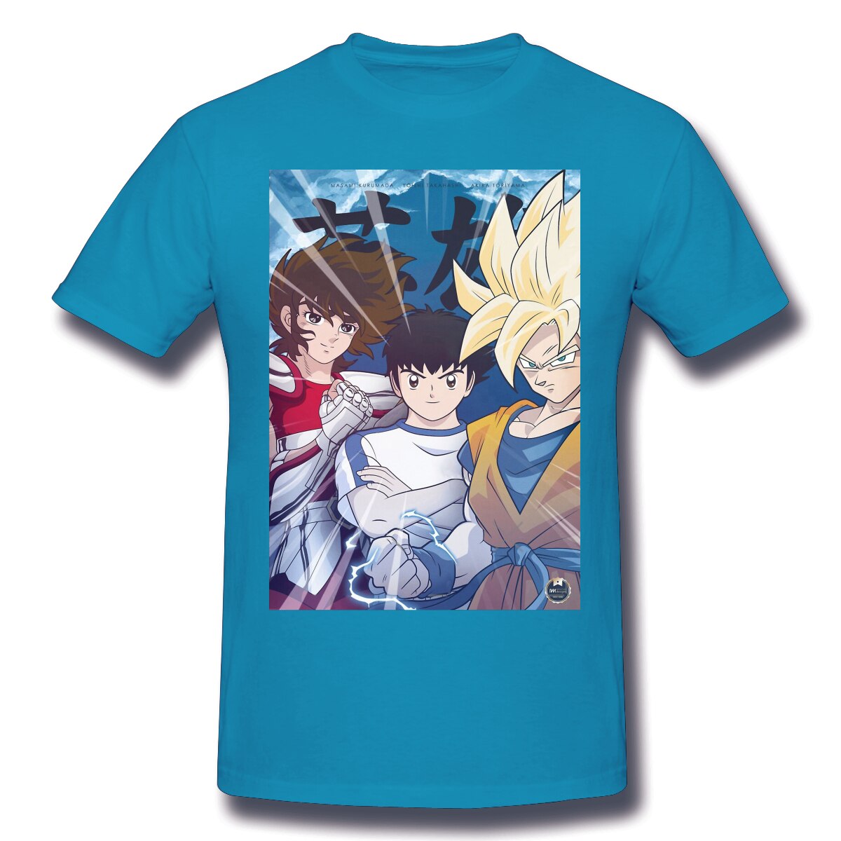 T-Shirt anime Captain Tsubasa Dragon Ball Z Saint Seiya
