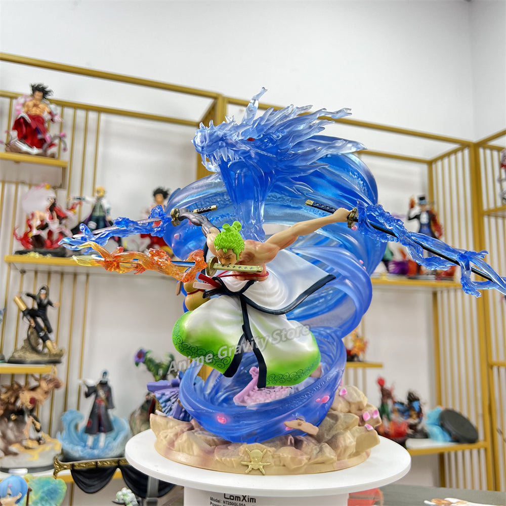 One Piece Figurine Roronoa Zoro Resin Statue Gk