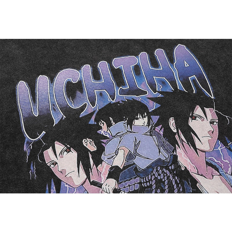 Naruto Shippuden T-shirt Uchiha Sasuke