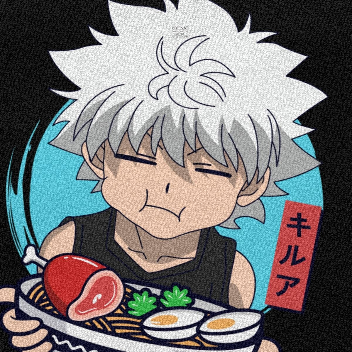 T-shirt Hunter X Hunter Kirua ramen