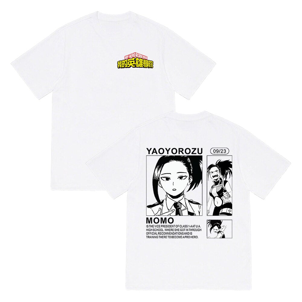 T-shirt My Hero Academia Momo Yaoyorozu