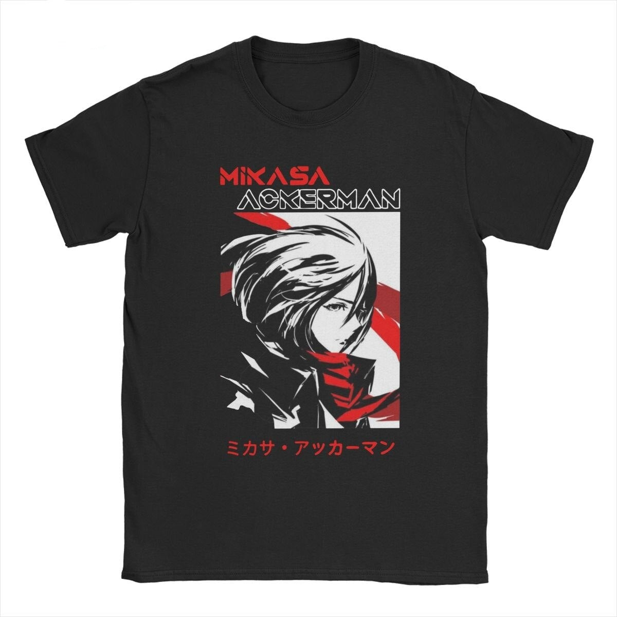 T-shirt Shingeki no Kyojin Mikasa Ackerman