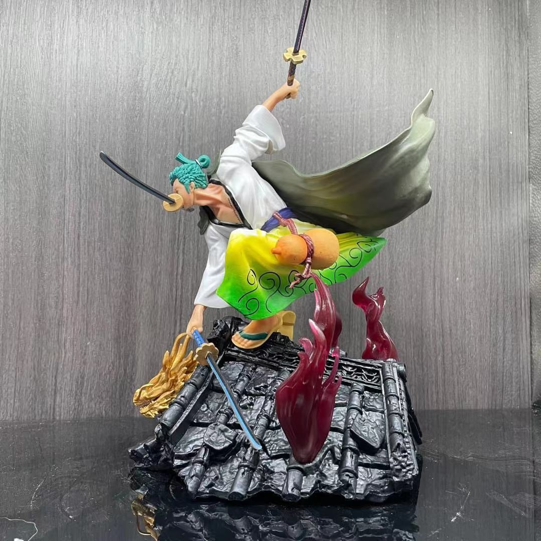 One Piece Figurine Roronoa Zoro Statue GK
