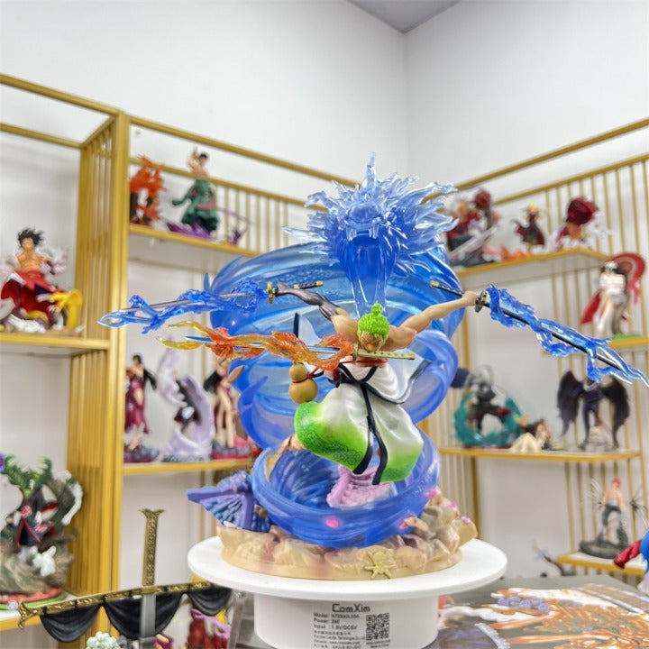 One Piece Figurine Roronoa Zoro Resin Statue Gk