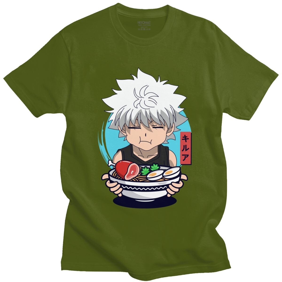 T-shirt Hunter X Hunter Kirua ramen