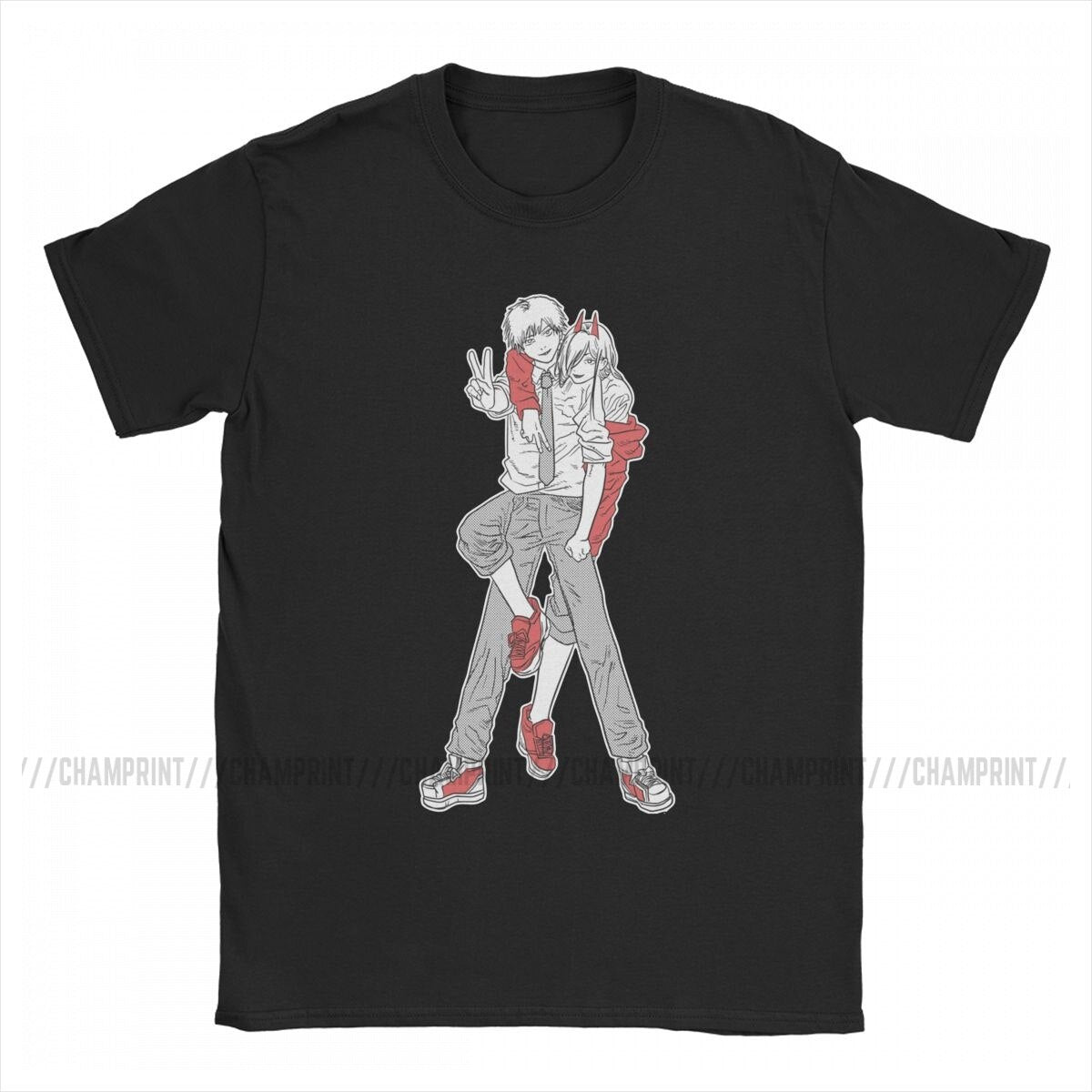 Chainsaw Man Denji and Power T-Shirt