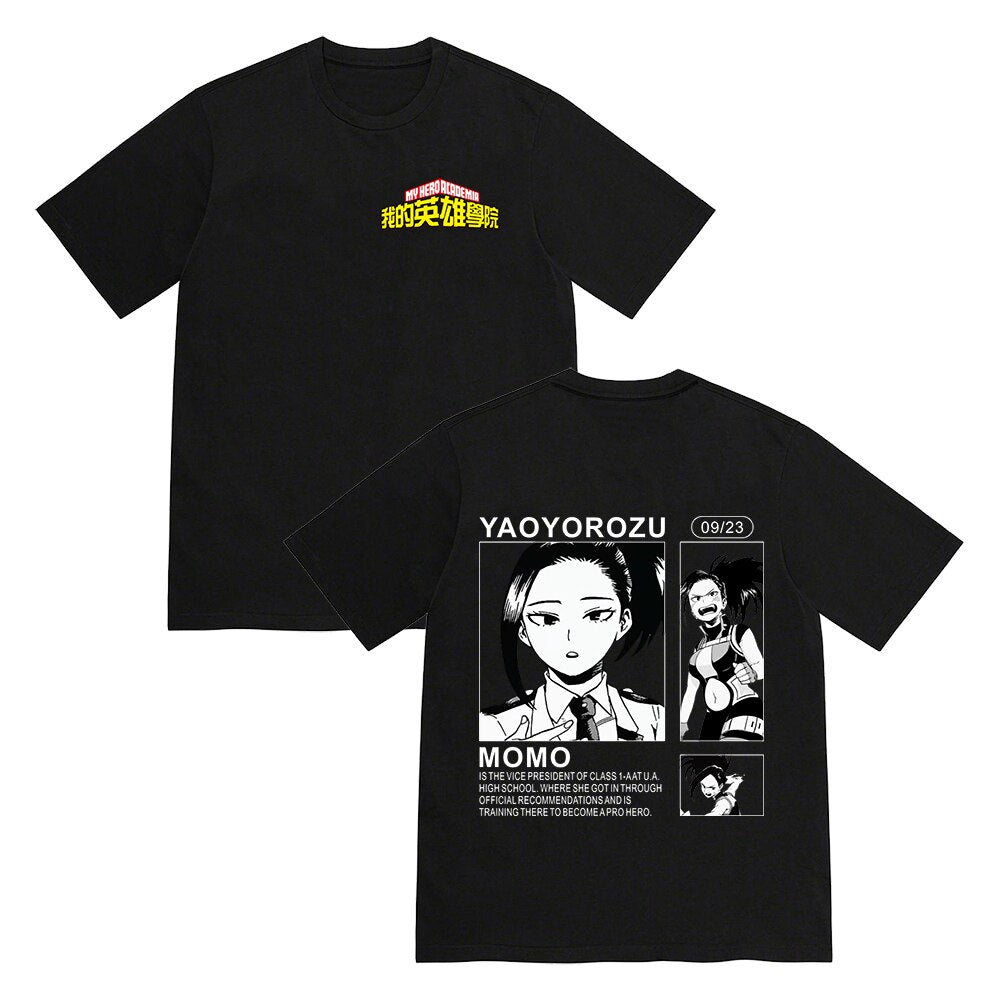 T-shirt My Hero Academia Momo Yaoyorozu