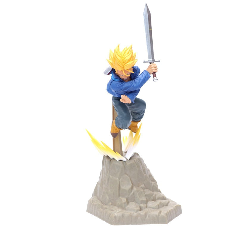 Dragon Ball Z-  Figurine Son Goku Vegeta Trunks Super Saiyan générique