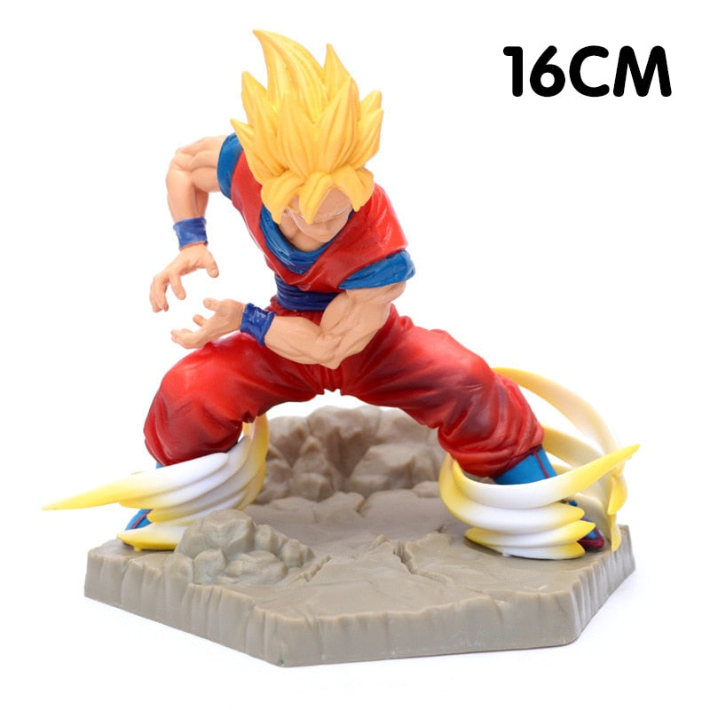 Dragon Ball Z-  Figurine Son Goku Vegeta Trunks Super Saiyan générique