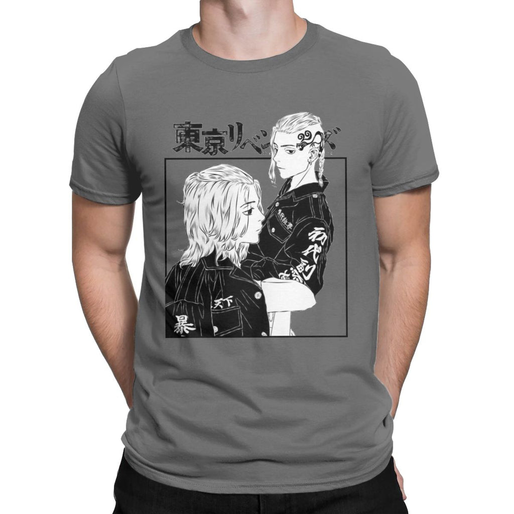 Tokyo Revengers Sano Manjiro and Ryûgûji Ken t-shirt