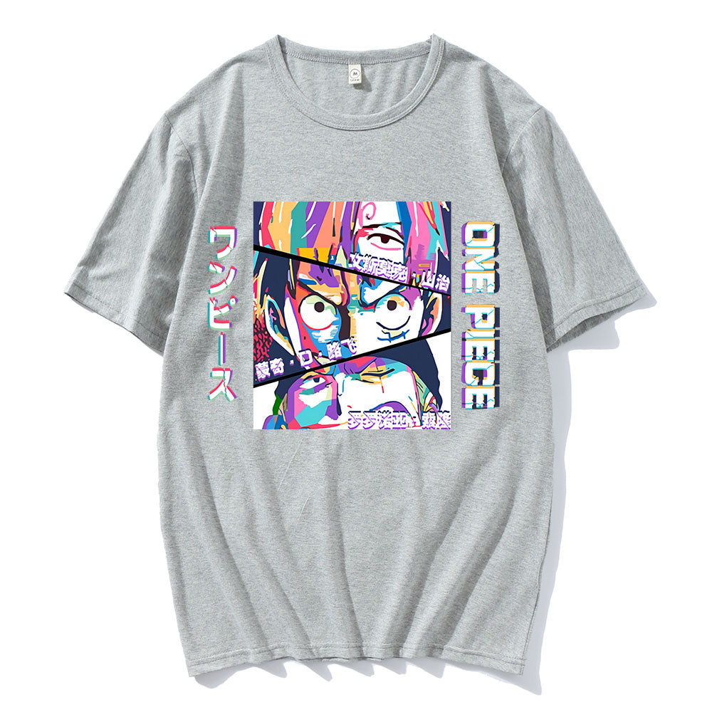 T-shirt One Piece Sanji Luffy Zoro