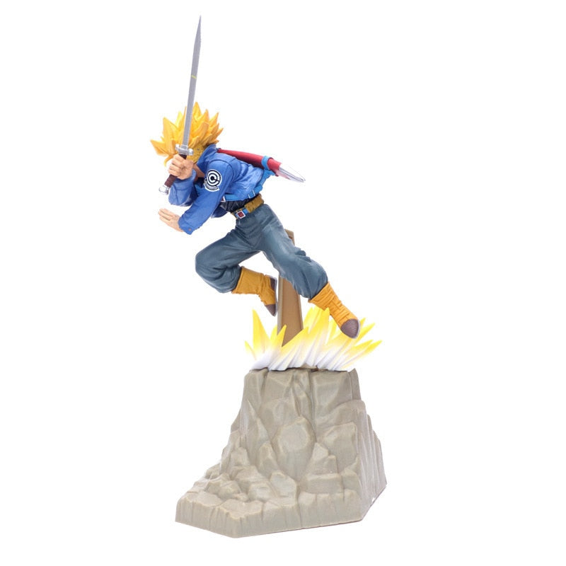 Dragon Ball Z-  Figurine Son Goku Vegeta Trunks Super Saiyan générique