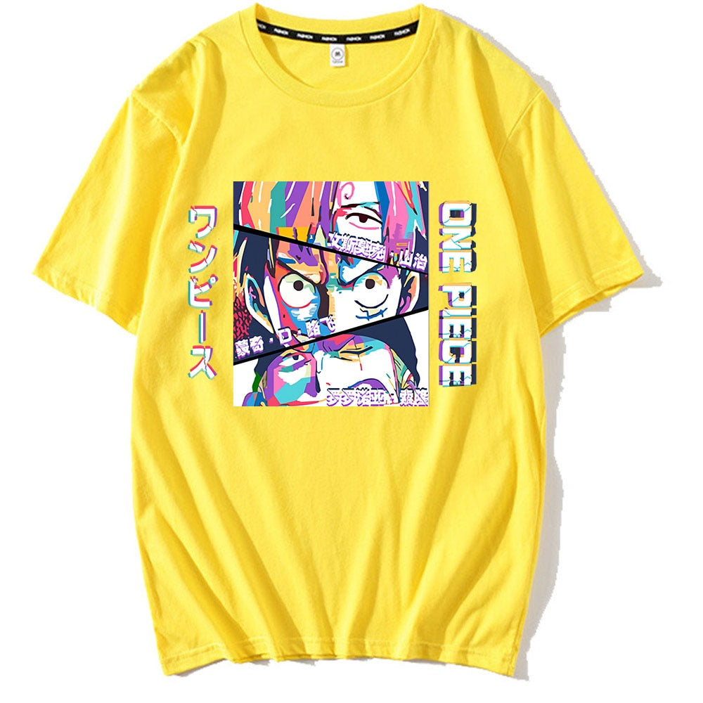 T-shirt One Piece Sanji Luffy Zoro