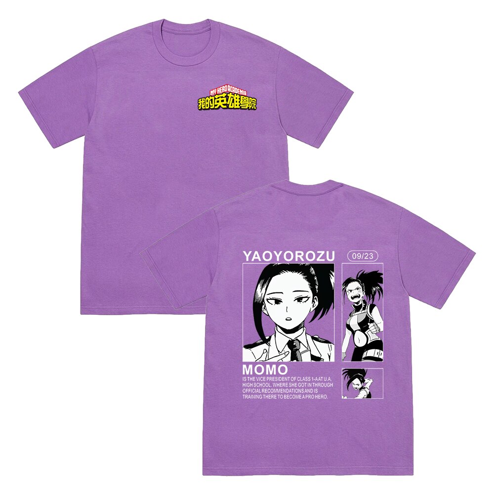 T-shirt My Hero Academia Momo Yaoyorozu
