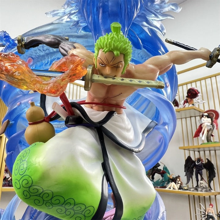 One Piece Figurine Roronoa Zoro Resin Statue Gk