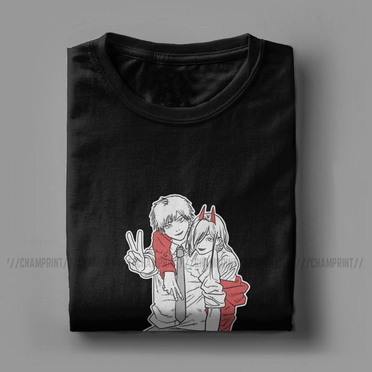 Chainsaw Man Denji and Power T-Shirt