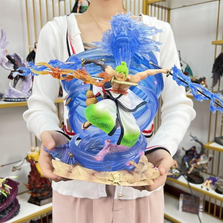 One Piece Figurine Roronoa Zoro Resin Statue Gk