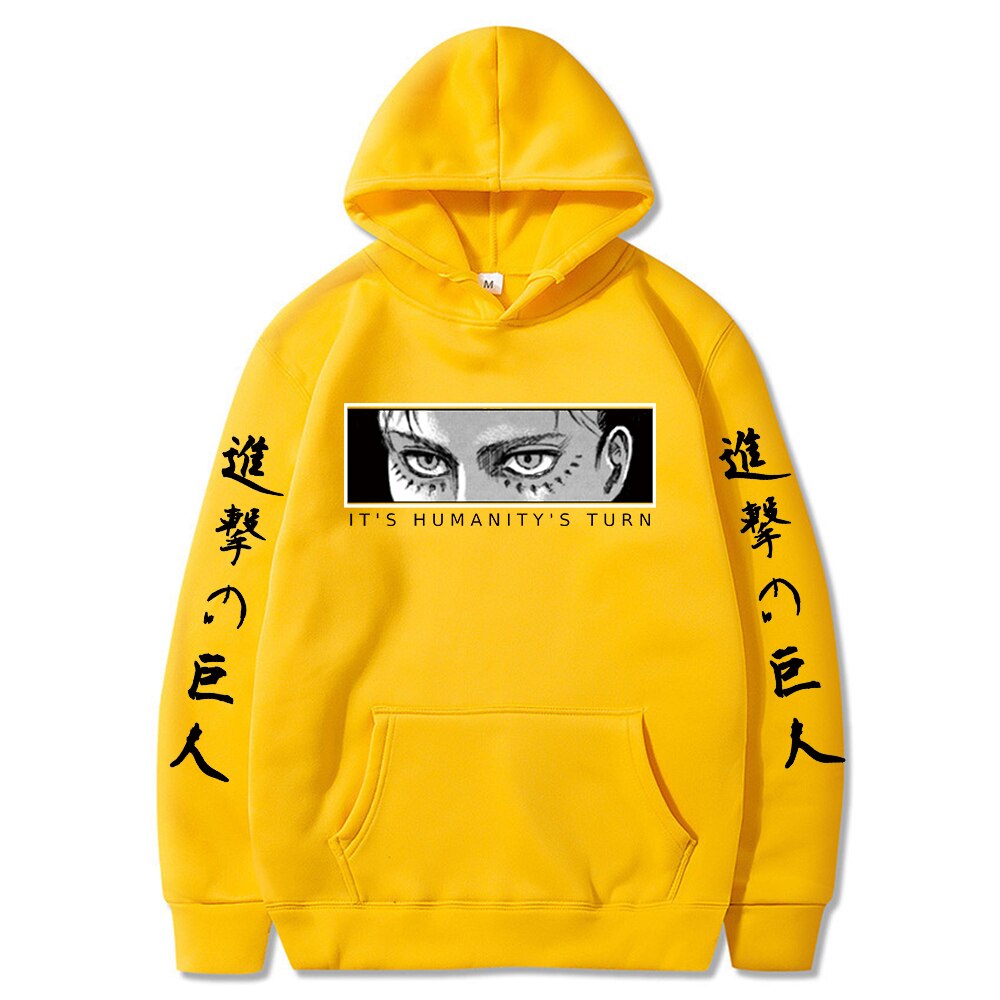 Hoodie Shingeki no Kyojin Eren Jaeger