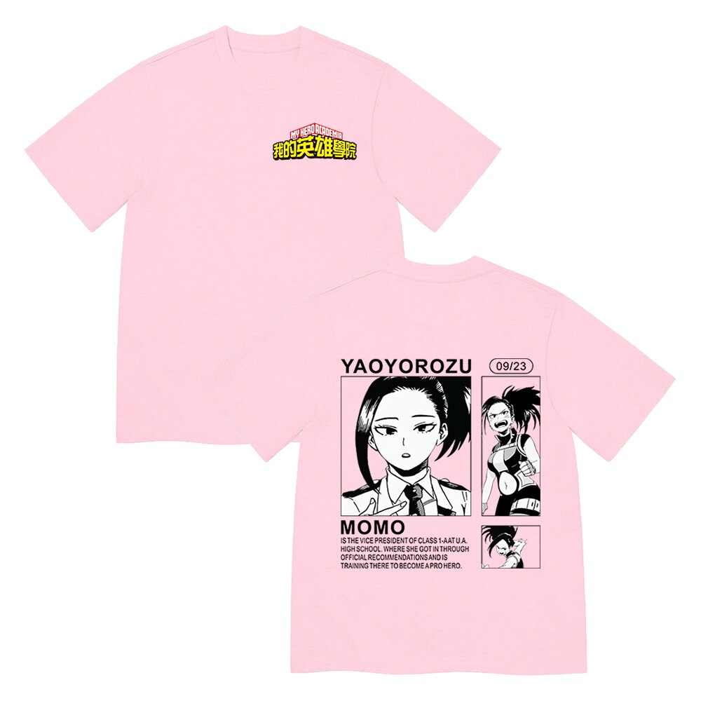 T-shirt My Hero Academia Momo Yaoyorozu