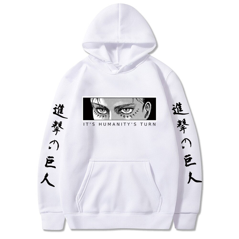 Hoodie Shingeki no Kyojin Eren Jaeger