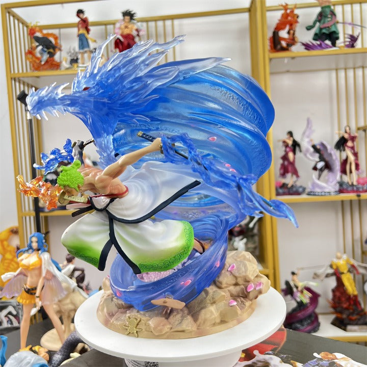 One Piece Figurine Roronoa Zoro Resin Statue Gk