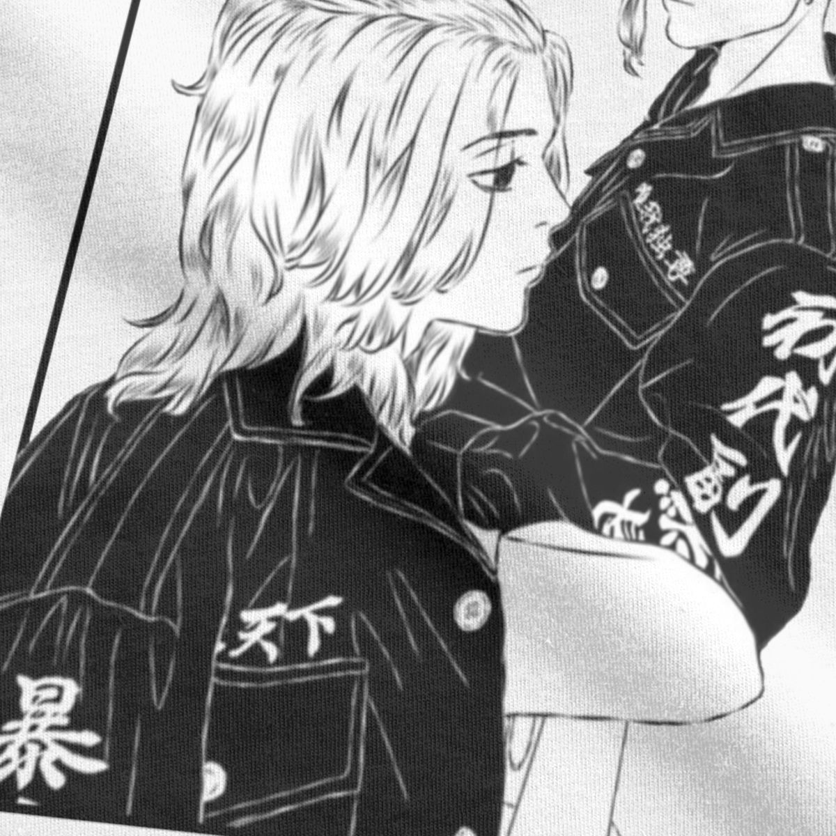 T-shirt Tokyo Revengers Sano Manjiro et Ryûgûji Ken