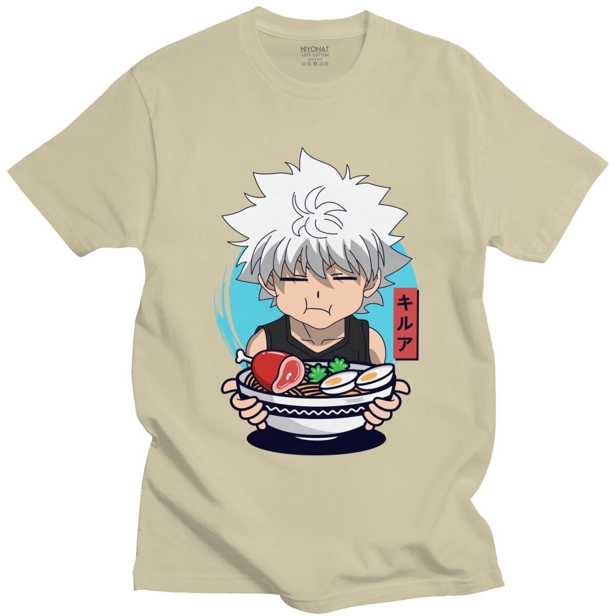 T-shirt Hunter X Hunter Kirua ramen