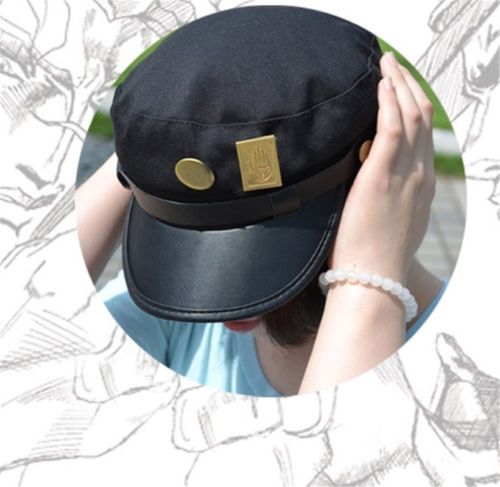 Cosplay JoJo's Bizarre Adventure Jotaro Kujo cap
