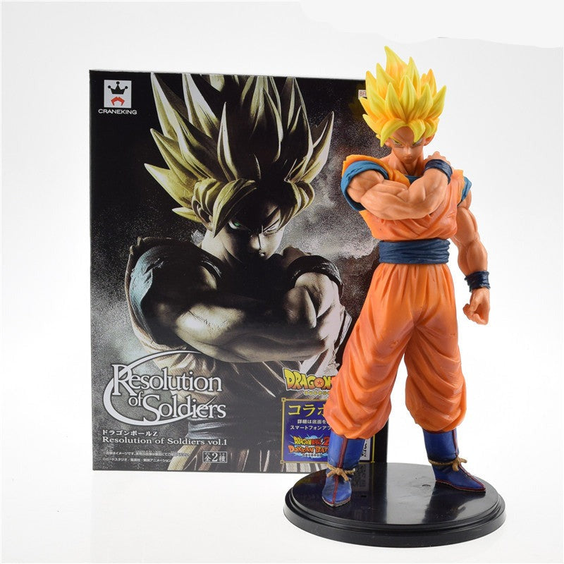 Dragon Ball Z Goku Super Saiyan Resolution of Soldiers Figure