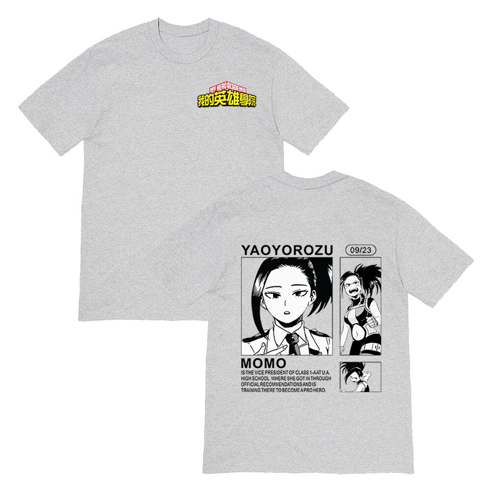 T-shirt My Hero Academia Momo Yaoyorozu