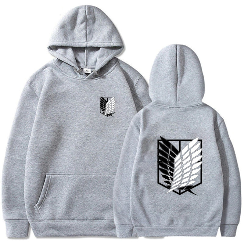 Hoodie Shingeki no Kyojin Bataillon d'exploration