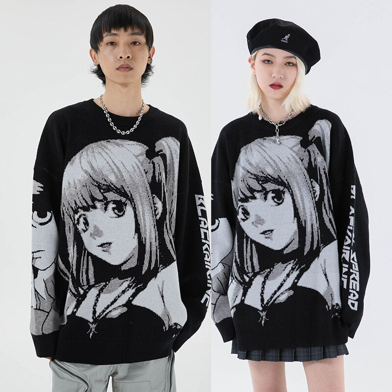 Death Note Misa Amane Printed Sweater