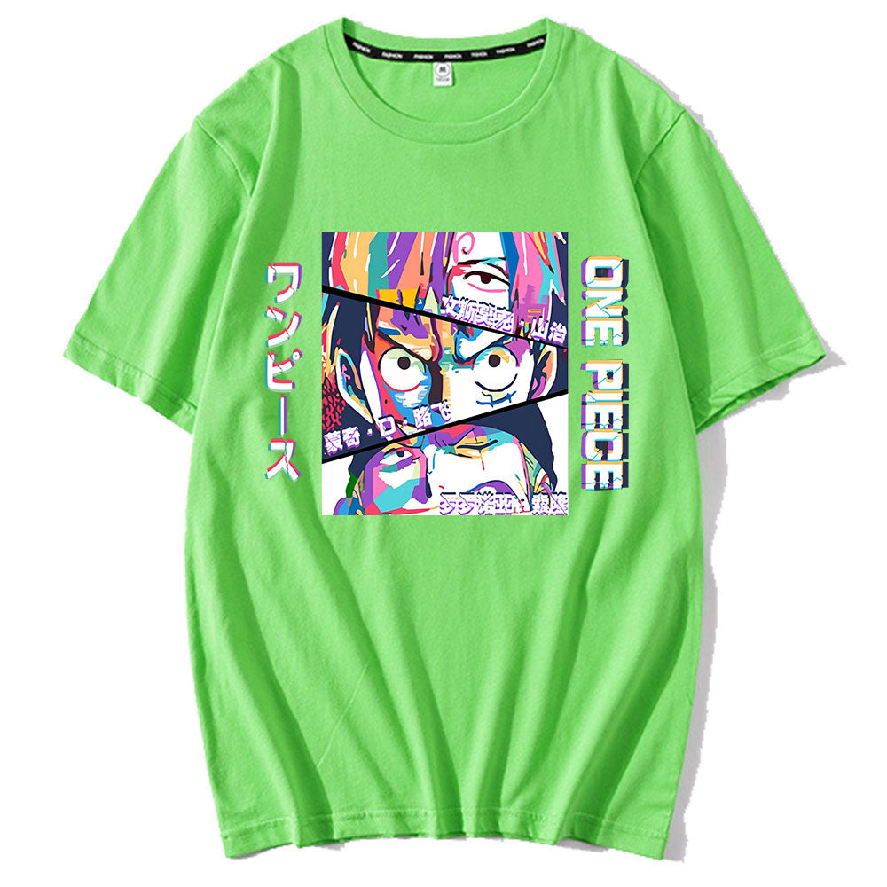 T-shirt One Piece Sanji Luffy Zoro