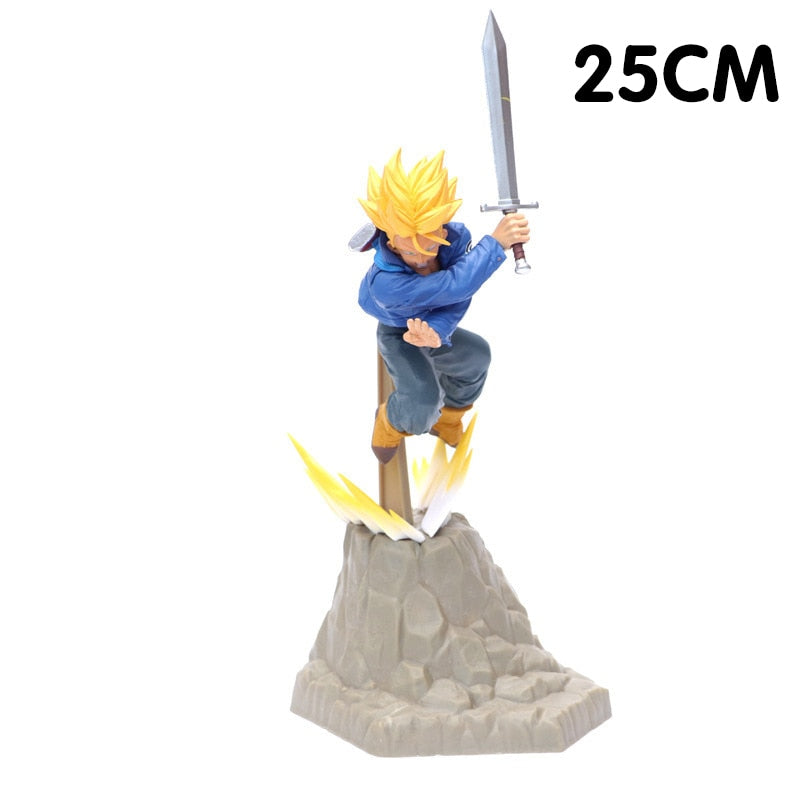 Dragon Ball Z-  Figurine Son Goku Vegeta Trunks Super Saiyan générique