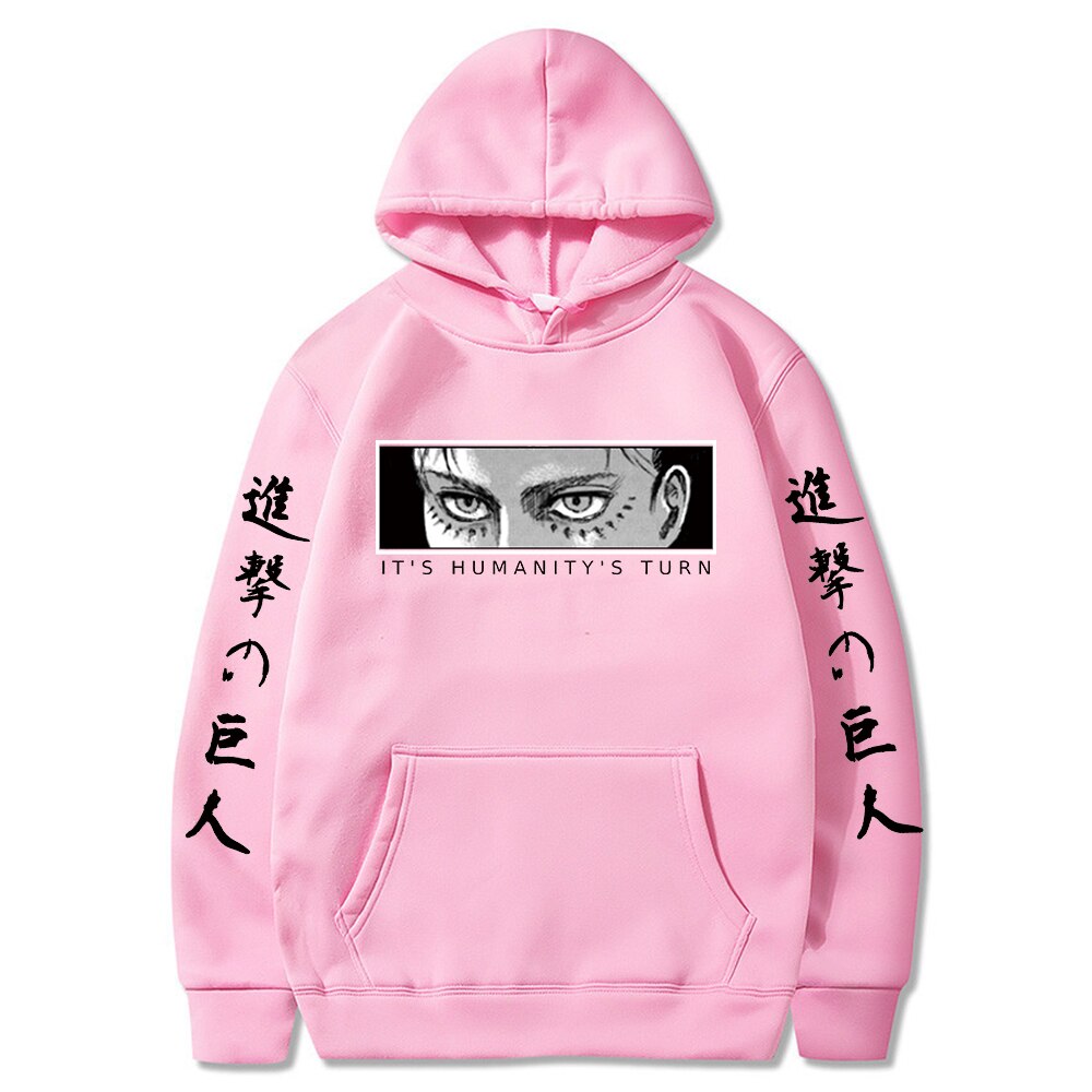 Hoodie Shingeki no Kyojin Eren Jaeger