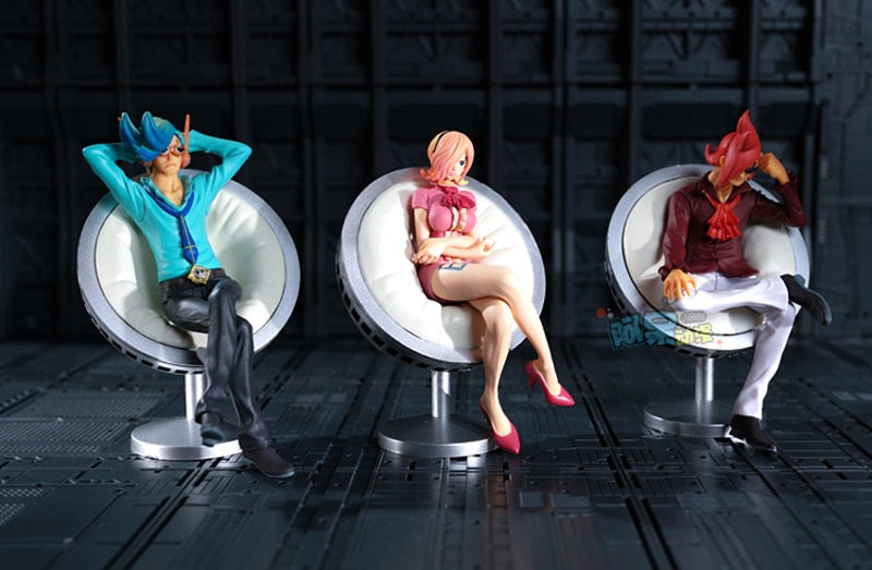 One Piece figurine Reiju Ichiji Niji Sanji Yonji Vinsmoke 20th Anniversary